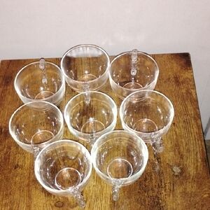 Transparent Glass Mug Set